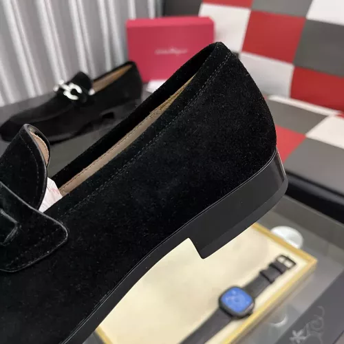 Replica Salvatore Ferragamo Leather Shoes For Men #1381482 $108.00 USD for Wholesale