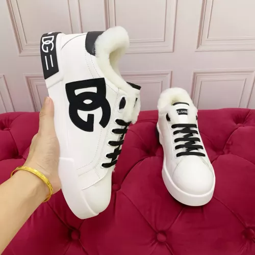 Replica Dolce & Gabbana D&G Casual Shoes For Women #1381529 $118.00 USD for Wholesale