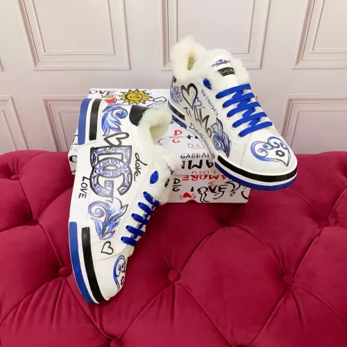 Replica Dolce & Gabbana D&G Casual Shoes For Women #1381549 $125.00 USD for Wholesale