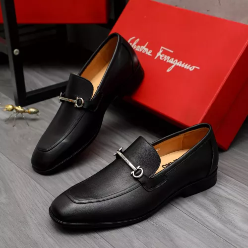 Salvatore Ferragamo Leather Shoes For Men #1381829