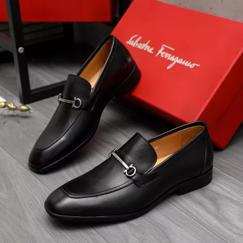 Salvatore Ferragamo Leather Shoes For Men #1381830