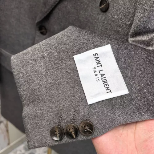 Replica Yves Saint Laurent YSL Coat Long Sleeved For Men #1381952 $314.05 USD for Wholesale