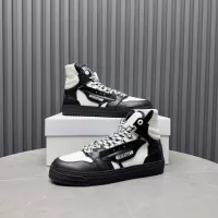 $130.00 USD Off-White High Tops Shoes For Men #1373377