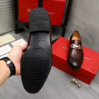 $100.00 USD Salvatore Ferragamo Leather Shoes For Men #1373477