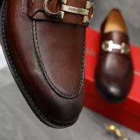 $100.00 USD Salvatore Ferragamo Leather Shoes For Men #1373477
