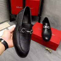 $100.00 USD Salvatore Ferragamo Leather Shoes For Men #1373478