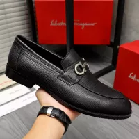 $100.00 USD Salvatore Ferragamo Leather Shoes For Men #1373478