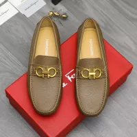 $82.00 USD Salvatore Ferragamo Leather Shoes For Men #1373498