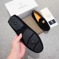 $82.00 USD Versace Leather Shoes For Men #1373569