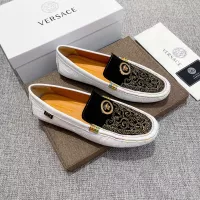 $85.00 USD Versace Leather Shoes For Men #1373576