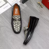 $80.00 USD Salvatore Ferragamo Leather Shoes For Men #1373656