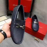 $82.00 USD Salvatore Ferragamo Leather Shoes For Men #1373657