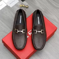 $82.00 USD Salvatore Ferragamo Leather Shoes For Men #1373658