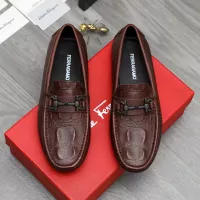 $82.00 USD Salvatore Ferragamo Leather Shoes For Men #1373660