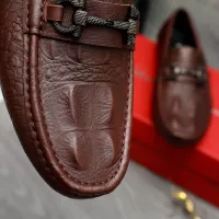 $82.00 USD Salvatore Ferragamo Leather Shoes For Men #1373660
