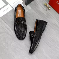 $80.00 USD Salvatore Ferragamo Leather Shoes For Men #1373662