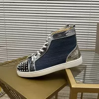 $98.00 USD Christian Louboutin High Top Shoes For Women #1373703