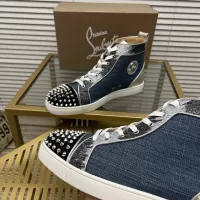 $98.00 USD Christian Louboutin High Top Shoes For Women #1373703