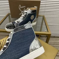 $98.00 USD Christian Louboutin High Top Shoes For Women #1373703
