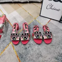 $125.00 USD Dolce & Gabbana D&G Slippers For Women #1374250