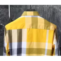 $38.00 USD Burberry Shirts Long Sleeved For Men #1374615