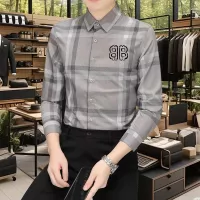 $56.00 USD Balenciaga Shirts Long Sleeved For Men #1374910