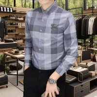 $56.00 USD Burberry Shirts Long Sleeved For Men #1374913