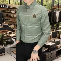$56.00 USD Burberry Shirts Long Sleeved For Men #1374923