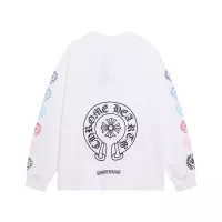 $45.00 USD Chrome Hearts T-Shirts Long Sleeved For Unisex #1376980