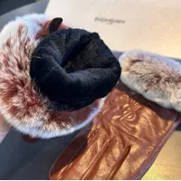 $52.00 USD Yves Saint Laurent Gloves For Women #1379096
