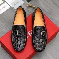 $76.00 USD Salvatore Ferragamo Leather Shoes For Men #1380525