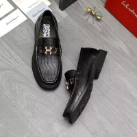 $98.00 USD Salvatore Ferragamo Leather Shoes For Men #1380529