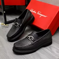 $98.00 USD Salvatore Ferragamo Leather Shoes For Men #1380531