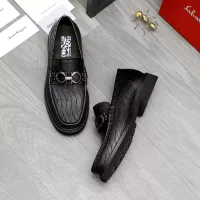 $98.00 USD Salvatore Ferragamo Leather Shoes For Men #1380531