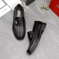 $98.00 USD Salvatore Ferragamo Leather Shoes For Men #1380545