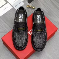 $98.00 USD Salvatore Ferragamo Leather Shoes For Men #1380547