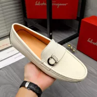 $76.00 USD Salvatore Ferragamo Leather Shoes For Men #1380550