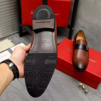 $88.00 USD Salvatore Ferragamo Leather Shoes For Men #1380554