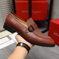 $88.00 USD Salvatore Ferragamo Leather Shoes For Men #1380558