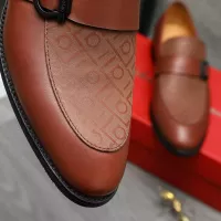 $88.00 USD Salvatore Ferragamo Leather Shoes For Men #1380558