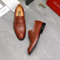 $88.00 USD Salvatore Ferragamo Leather Shoes For Men #1380562