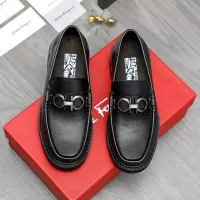 $96.00 USD Salvatore Ferragamo Leather Shoes For Men #1380571