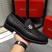 $96.00 USD Salvatore Ferragamo Leather Shoes For Men #1380572