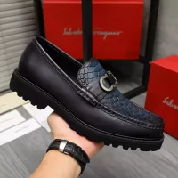 $100.00 USD Salvatore Ferragamo Leather Shoes For Men #1380578