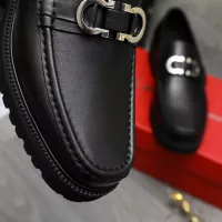 $100.00 USD Salvatore Ferragamo Leather Shoes For Men #1380580