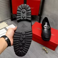 $100.00 USD Salvatore Ferragamo Leather Shoes For Men #1380594