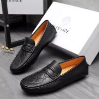 $76.00 USD Versace Leather Shoes For Men #1380603