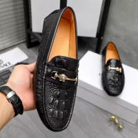 $76.00 USD Versace Leather Shoes For Men #1380608