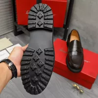 $85.00 USD Salvatore Ferragamo Leather Shoes For Men #1380653