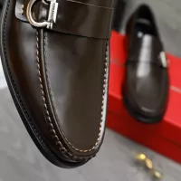 $85.00 USD Salvatore Ferragamo Leather Shoes For Men #1380662